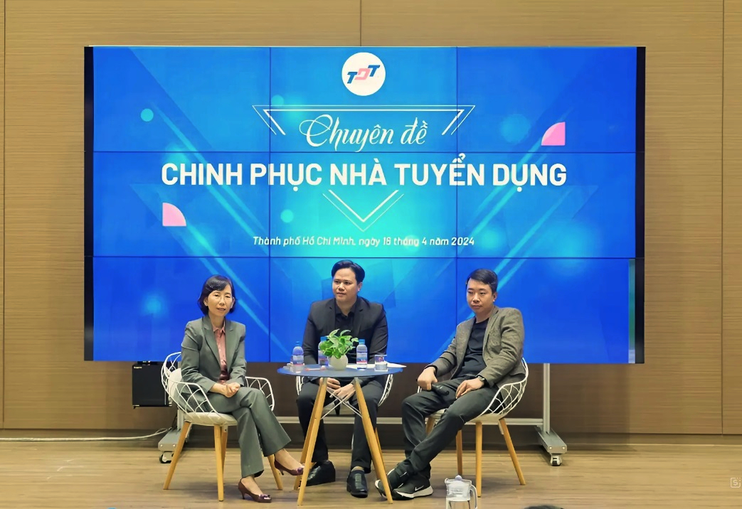 Diễn giả tại trường Đại Học Tôn Đức Thắng